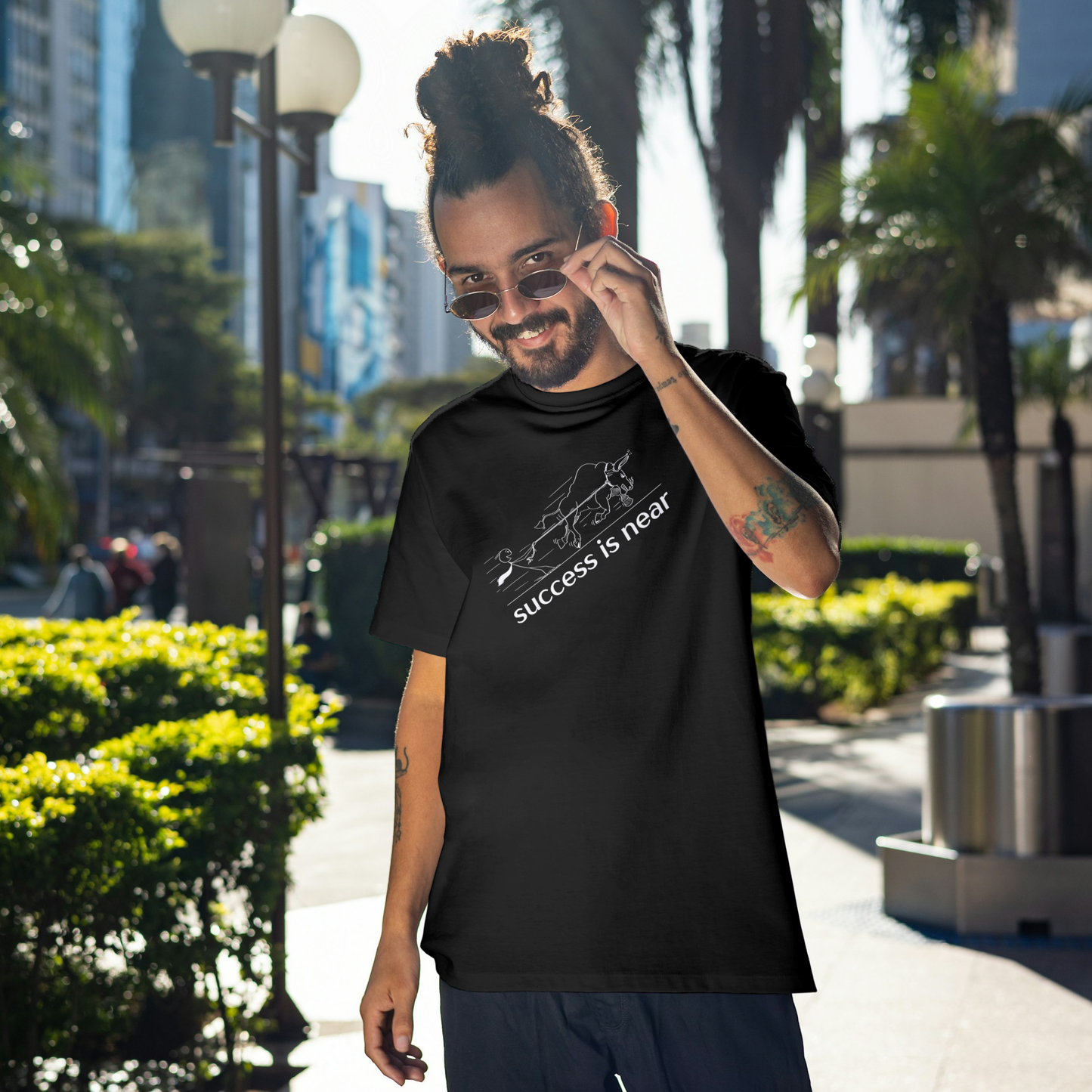Success Is Near Premium Classic T-shirts