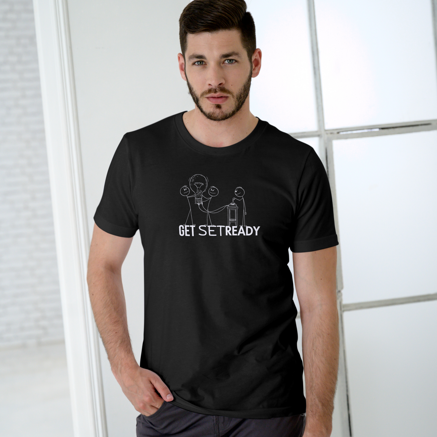 Get Set Ready Premium Classic T-shirts