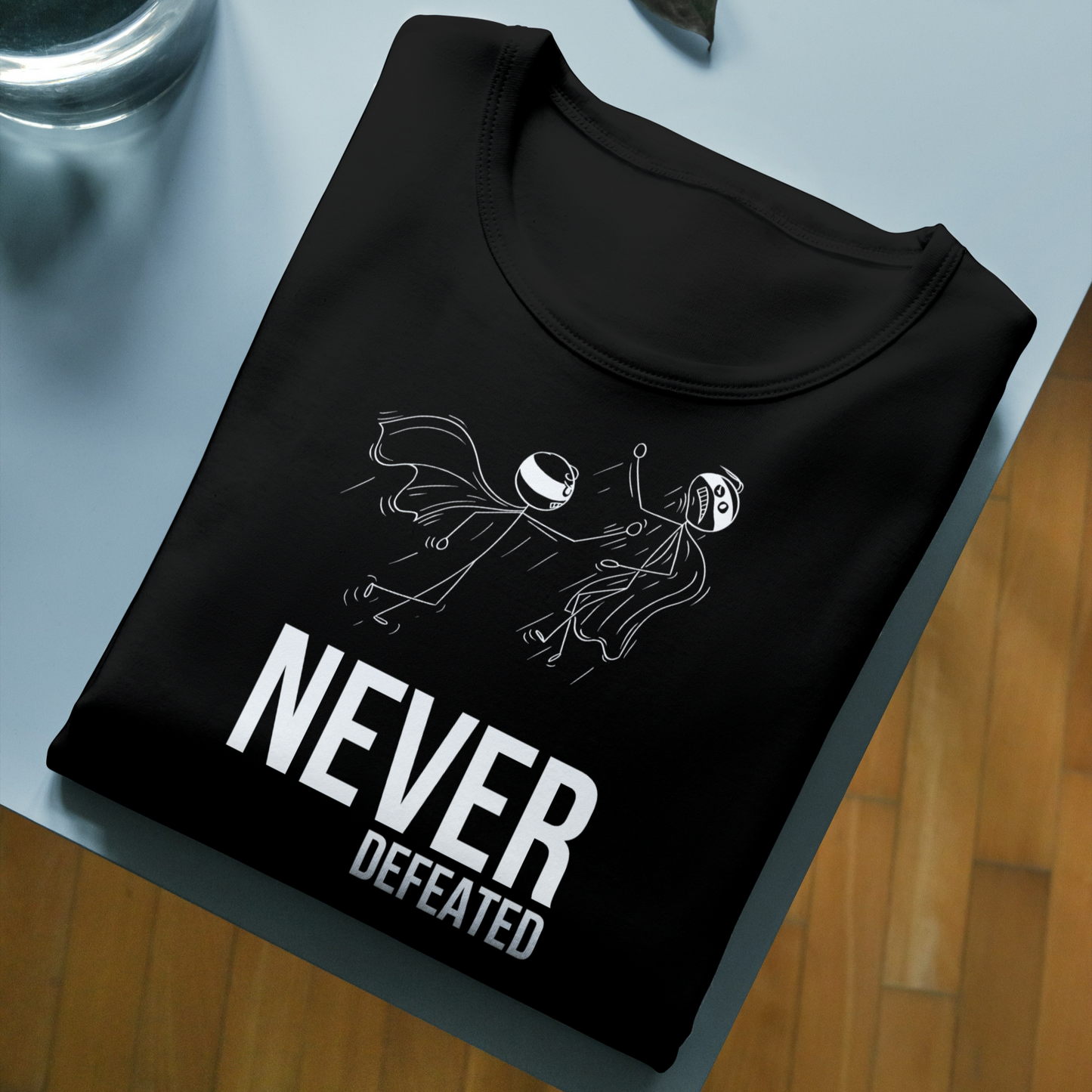 Never Defeated Premium Classic T-shirts